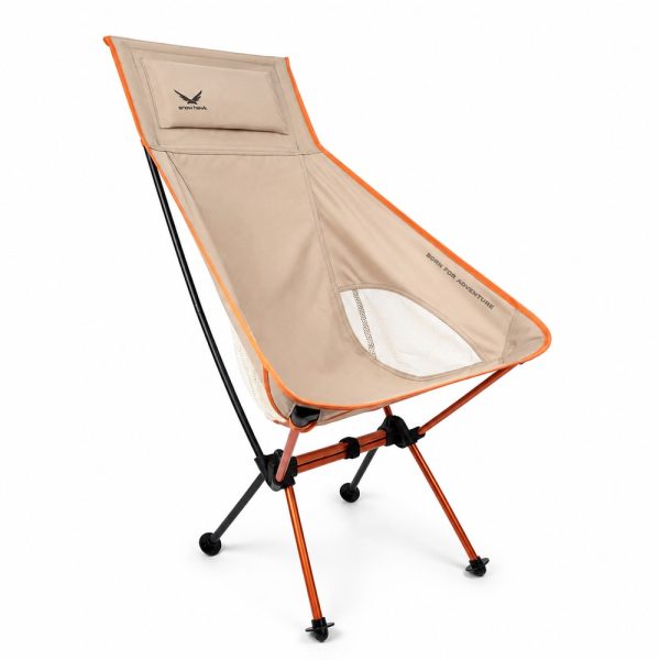 صندلی تاشو کمپینگ High-Back Ultralight Chair اسنوهاک کد SN-A9149 