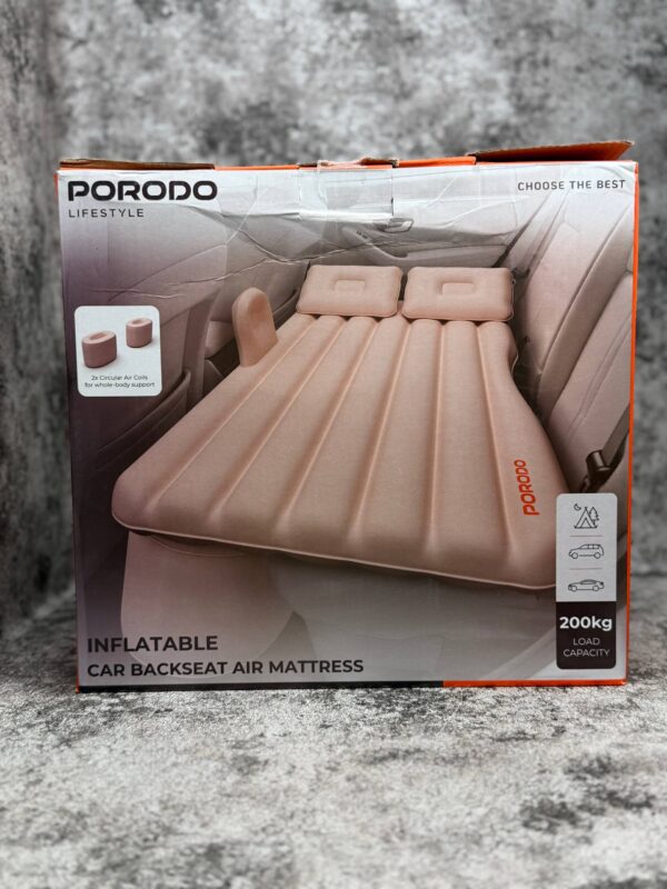 تشک بادی خودرو پرودو مدل INFLATABLE رنگ کرم